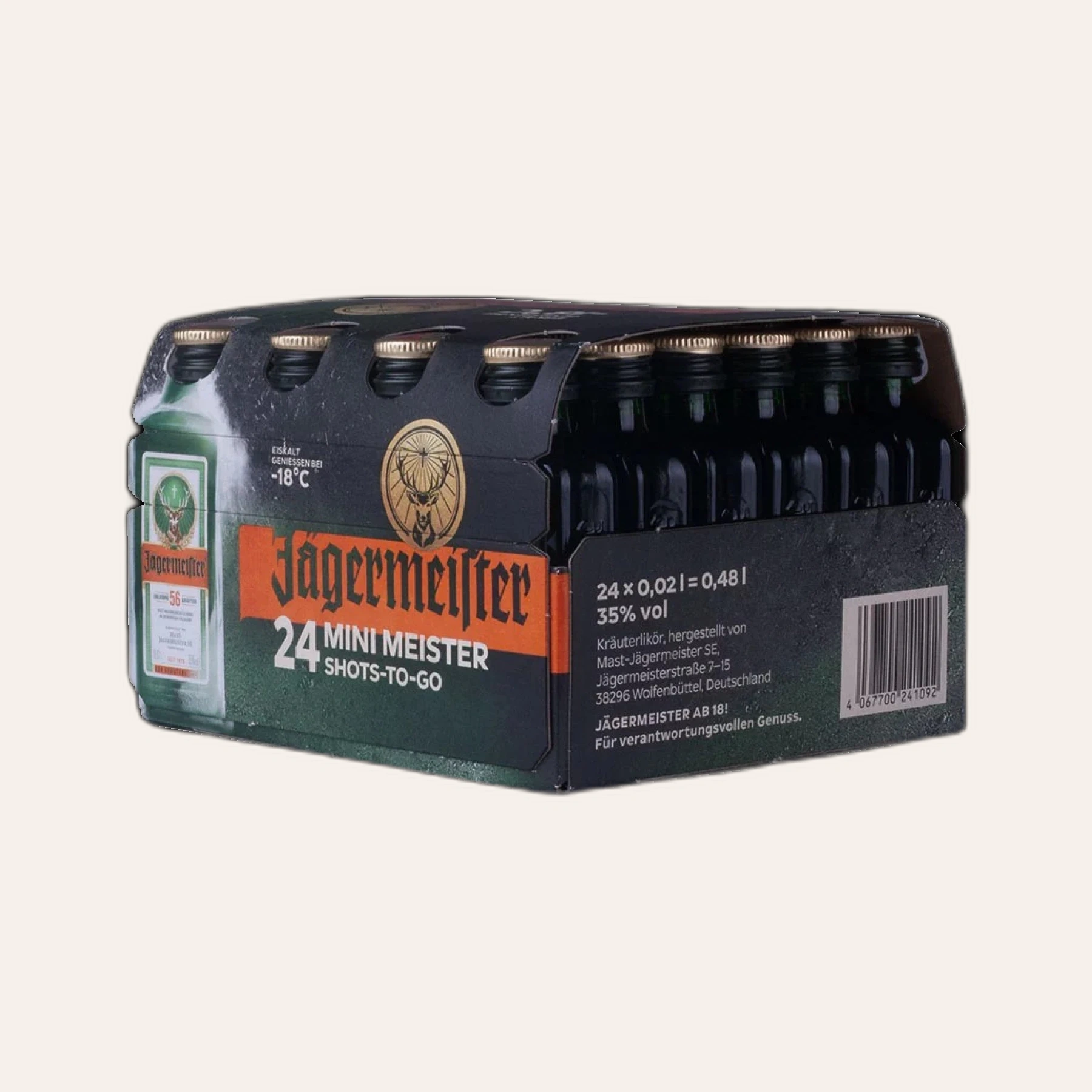Rượu Jagermeister Mini Master 24 x 20ml