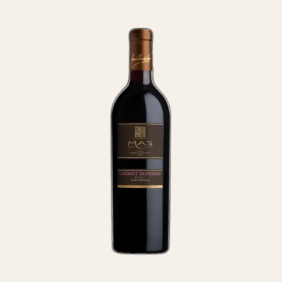 Rượu Vang Đỏ Pháp Jean Claude Mas Cabernet Sauvignon Reserve Terres Rouge