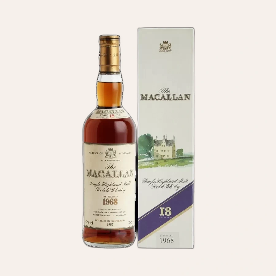 Rượu Whisky Macallan 18 Year Old 1968