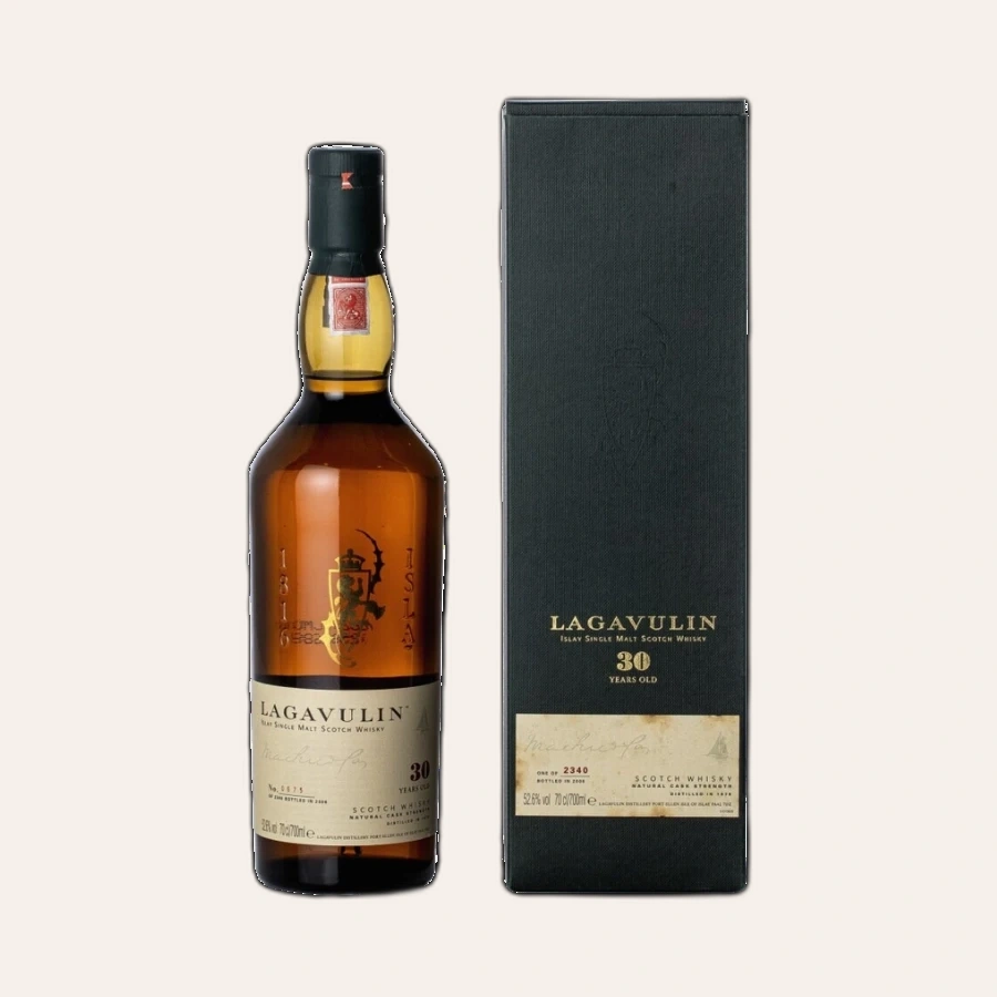 Rượu Whisky Lagavulin 30 Year Old 1976