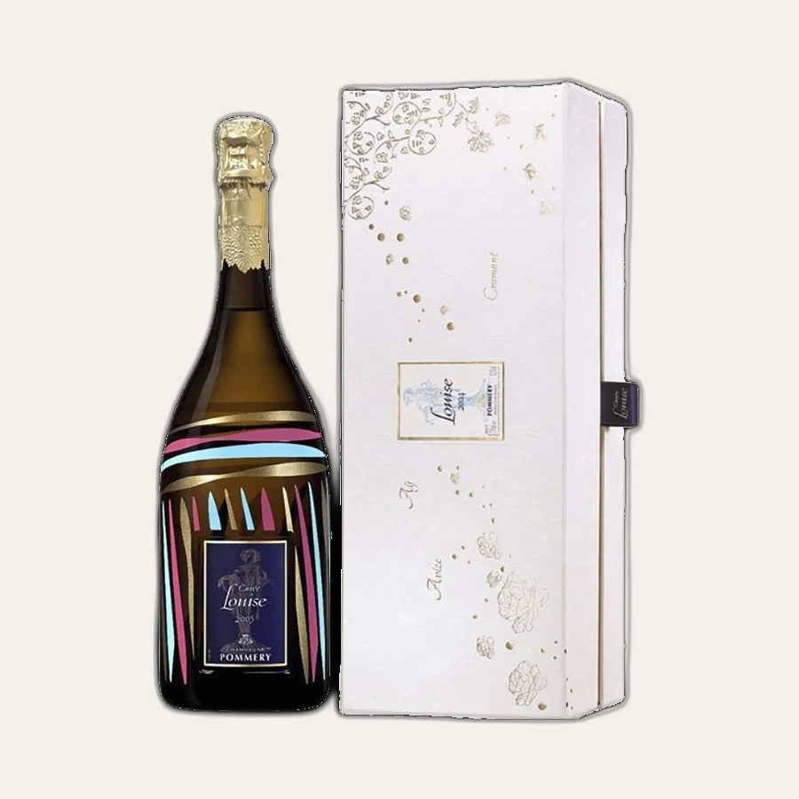 Rượu Champagne Pháp Pommery The Cuvee Louise 2004 Gift Box