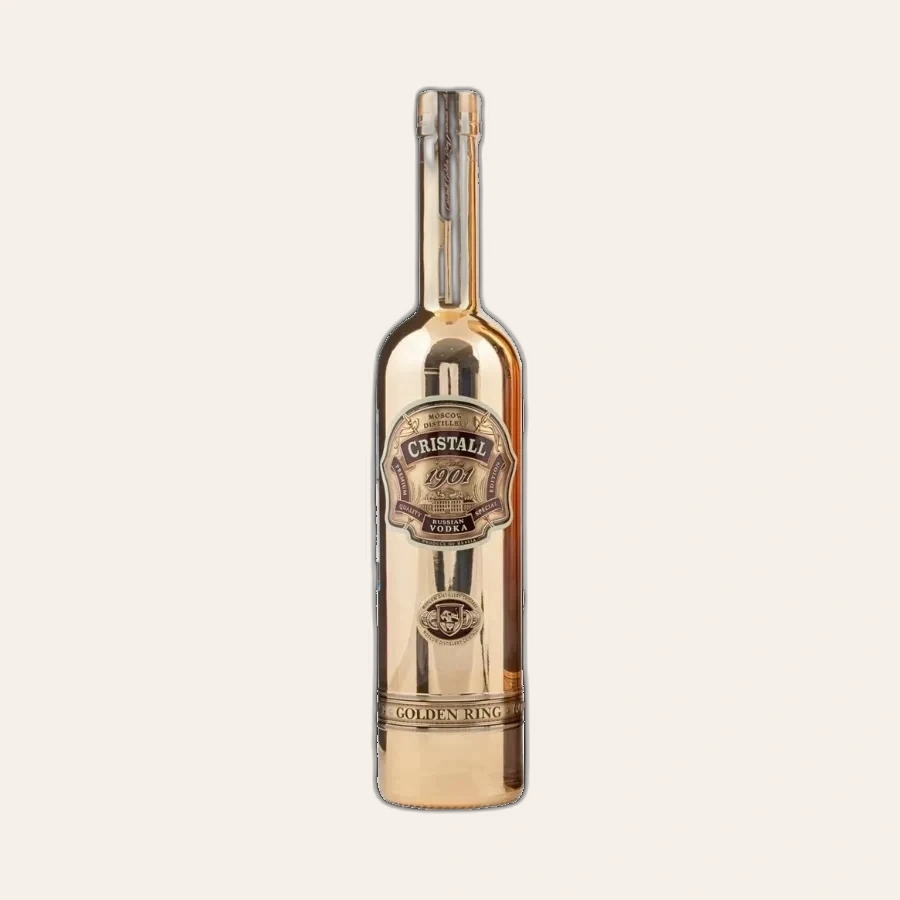Rượu Vodka Nga Cristall 1901 Golden Ring