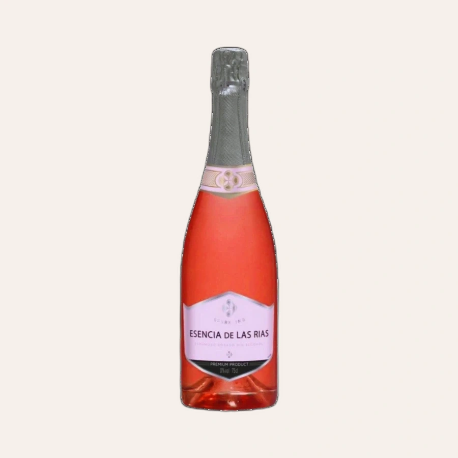 Rượu Sparkling Tây Ban Nha Không Cồn Rose Esencia
