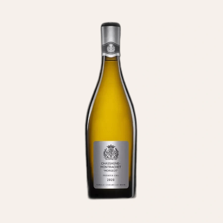 Rượu Vang Trắng Pháp Famille Carabello-Baum - Chassagne Montrachet Premier Cru Morgeot 2019