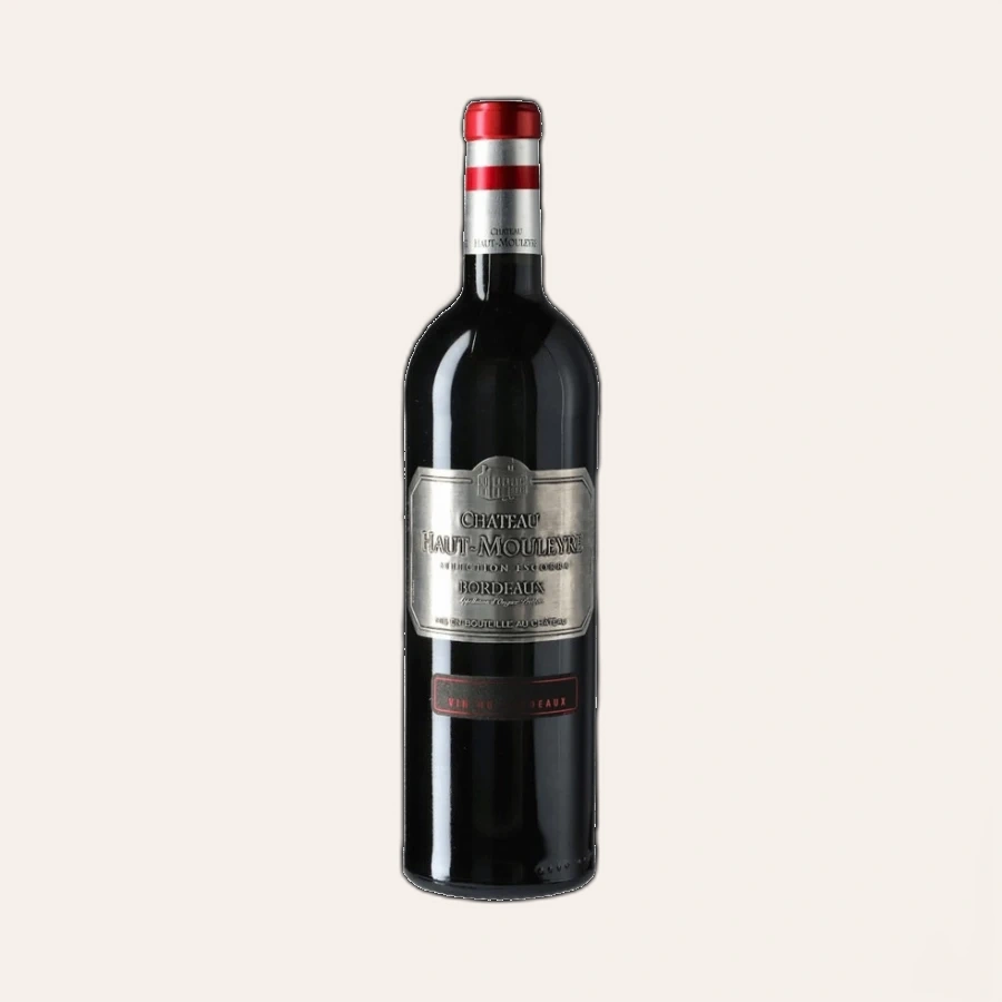 Rượu Vang Đỏ Pháp Chateau Haut Mouleyre AOP Bordeaux 2020
