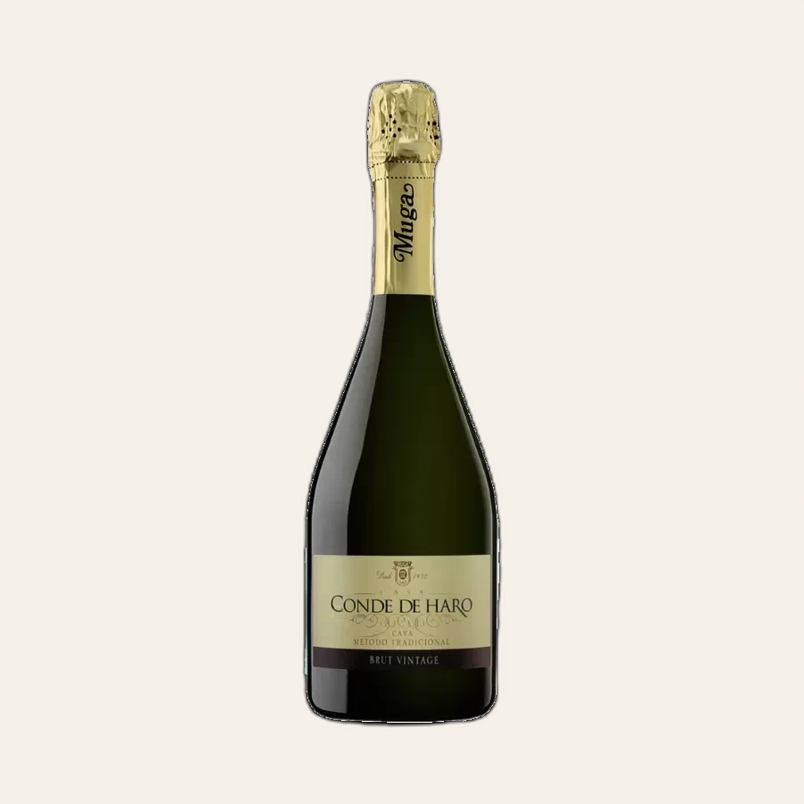 Rượu Sparkling Tây Ban Nha Conde de Haro Cava Brut