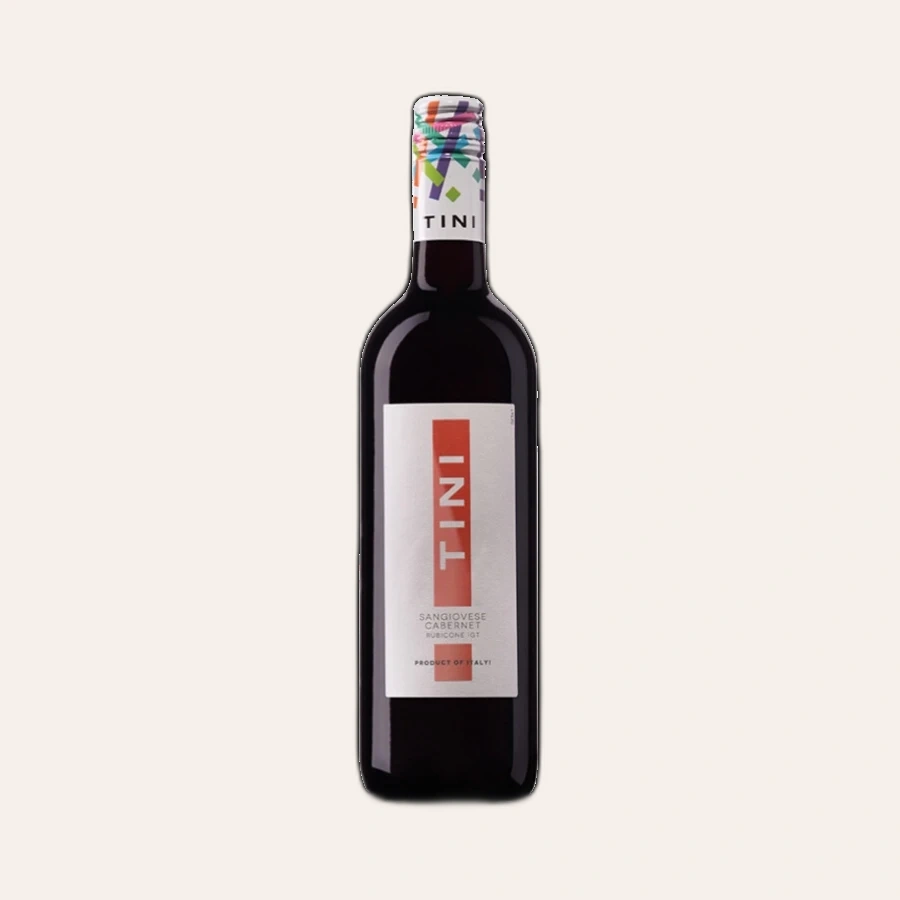 Rượu Vang Đỏ Ý Tini Sangiovese Rubicone 375ml