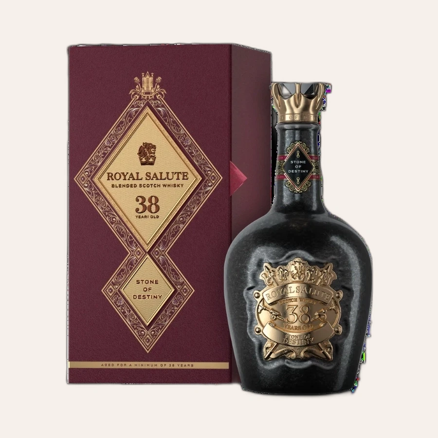 Rượu Whisky Royal Salute 38 Year Old Mẫu Mới 500ml