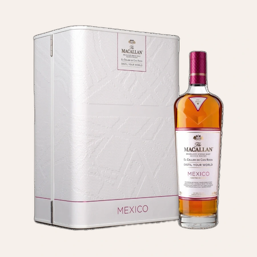 Rượu Whisky Macallan Distill Your World Mexico City Limited Edition
