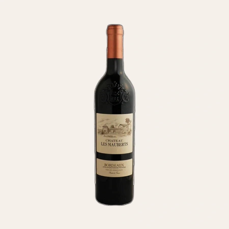 Rượu Vang Đỏ Pháp Chateau Les Mauberts Bordeaux