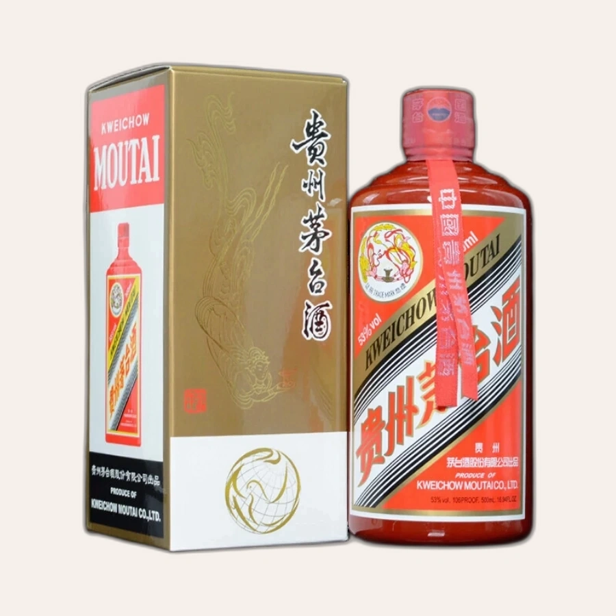 Rượu Kweichow Moutai Feitian Red Dove/ Mao Đài Quý Châu Phi Thiên Phiên Bản Ngoại Giao