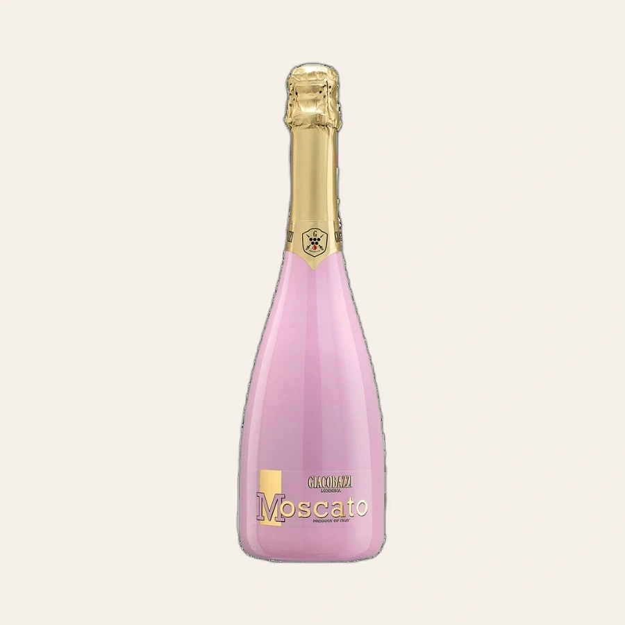 Rượu Sparkling Ý Giacobazzi Moscato Rose