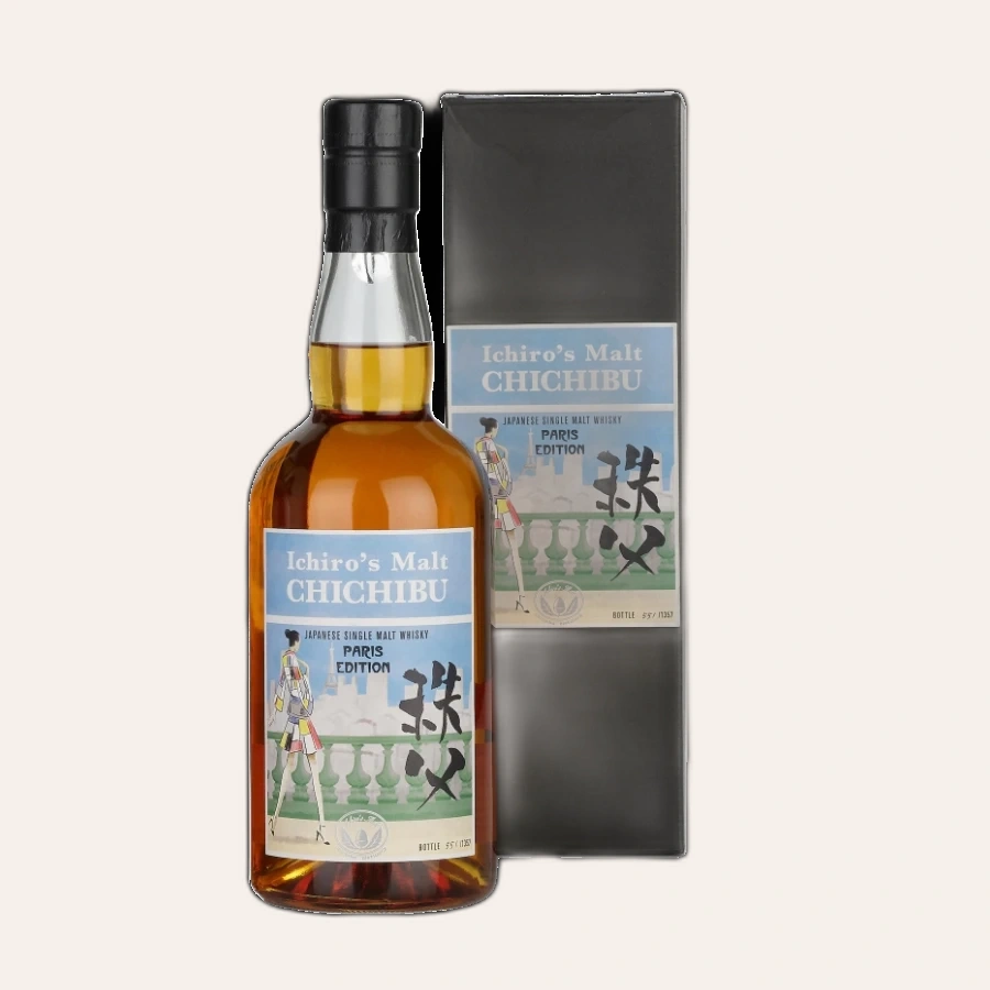 Rượu Whisky Nhật Chichibu Ichiro's Malt Paris Edition 2018