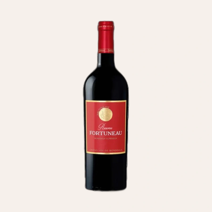 Rượu Vang Đỏ Pháp Fortuneau Reserve Bordeaux Superieur