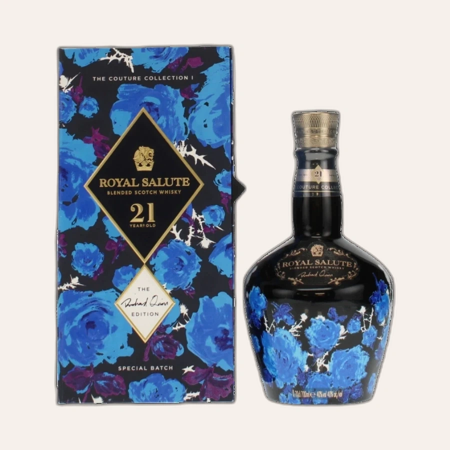 Rượu Whisky Royal Salute 21 Year Old Richard Quinn Black