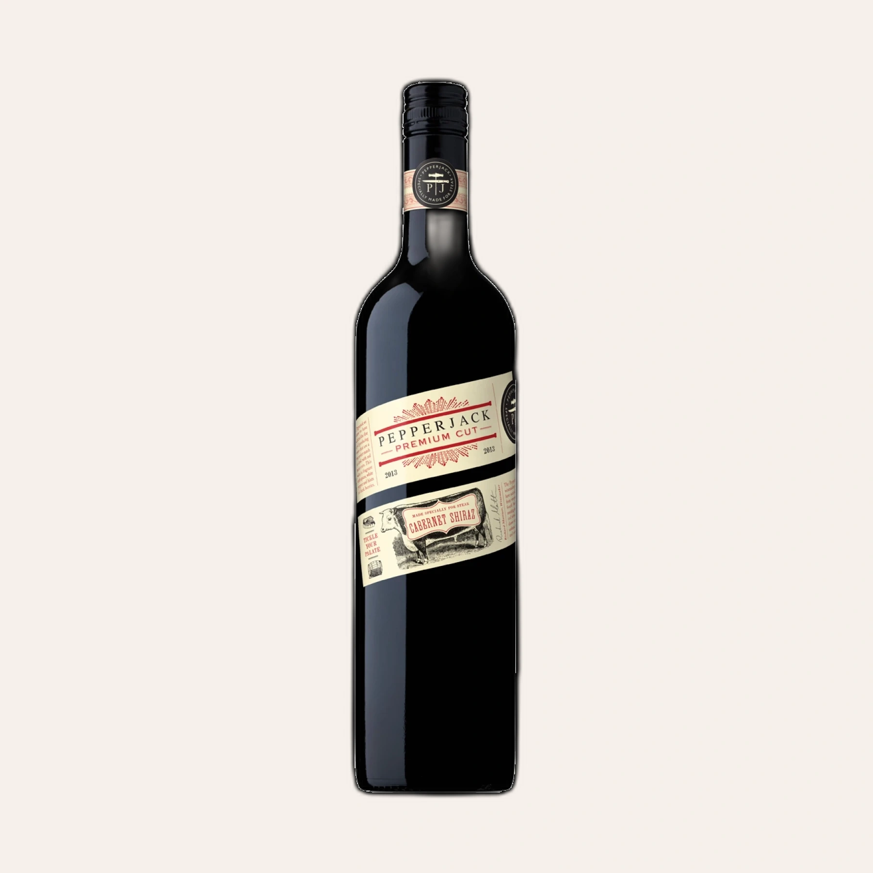 Rượu Vang Đỏ Úc Pepper Jack Premium Cut Shiraz Cabernet
