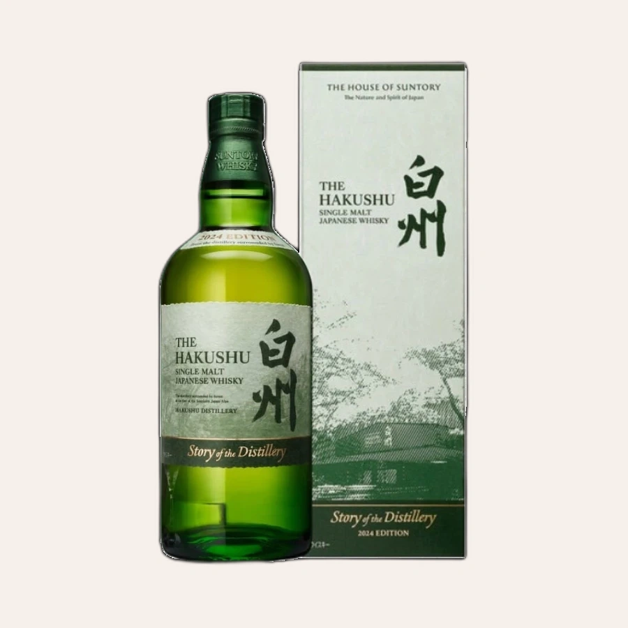 Rượu Whisky Nhật Hakushu Story Of The Distillery 2024 Edition