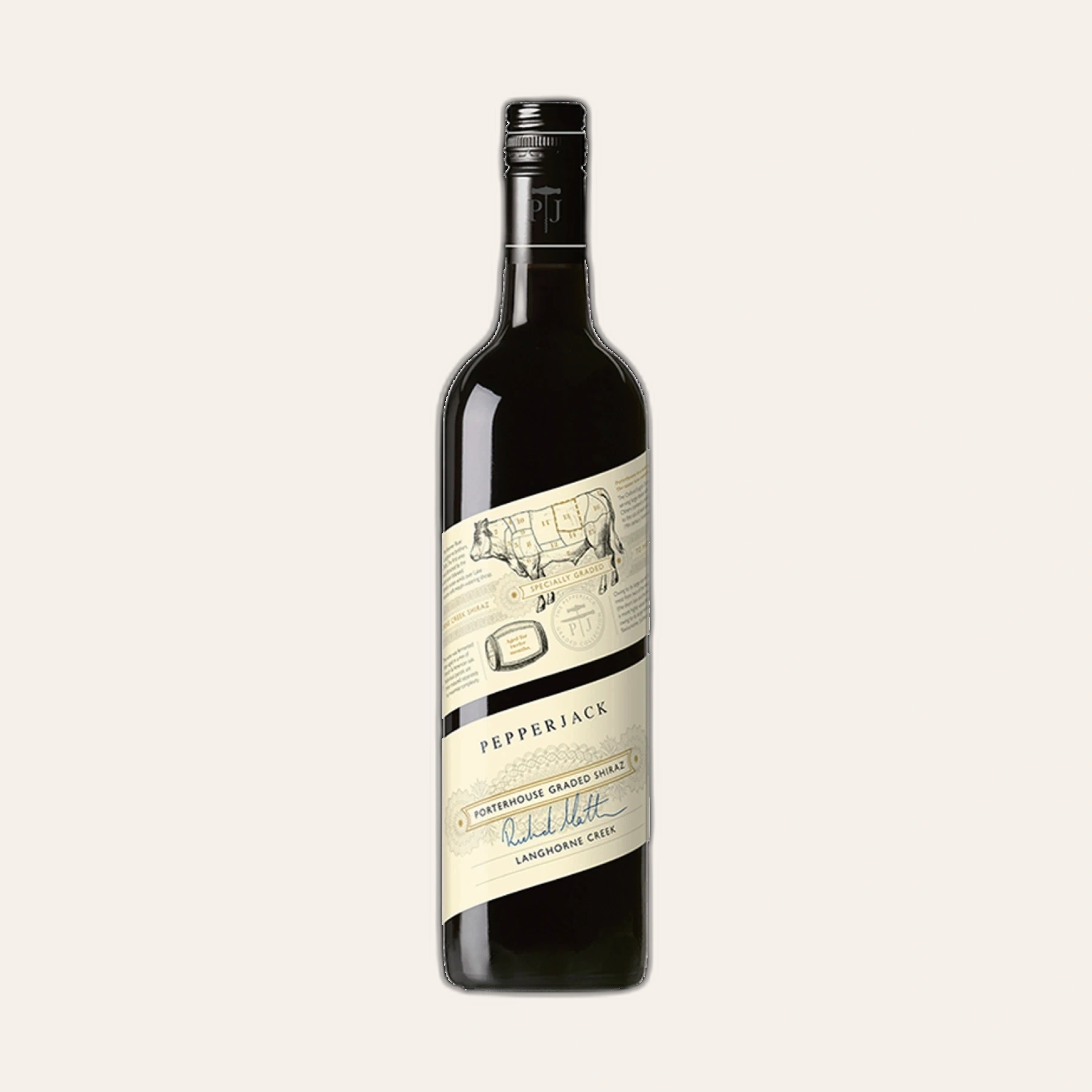 Rượu Vang Đỏ Úc Pepper Jack Graded Langhorne Creek Shiraz