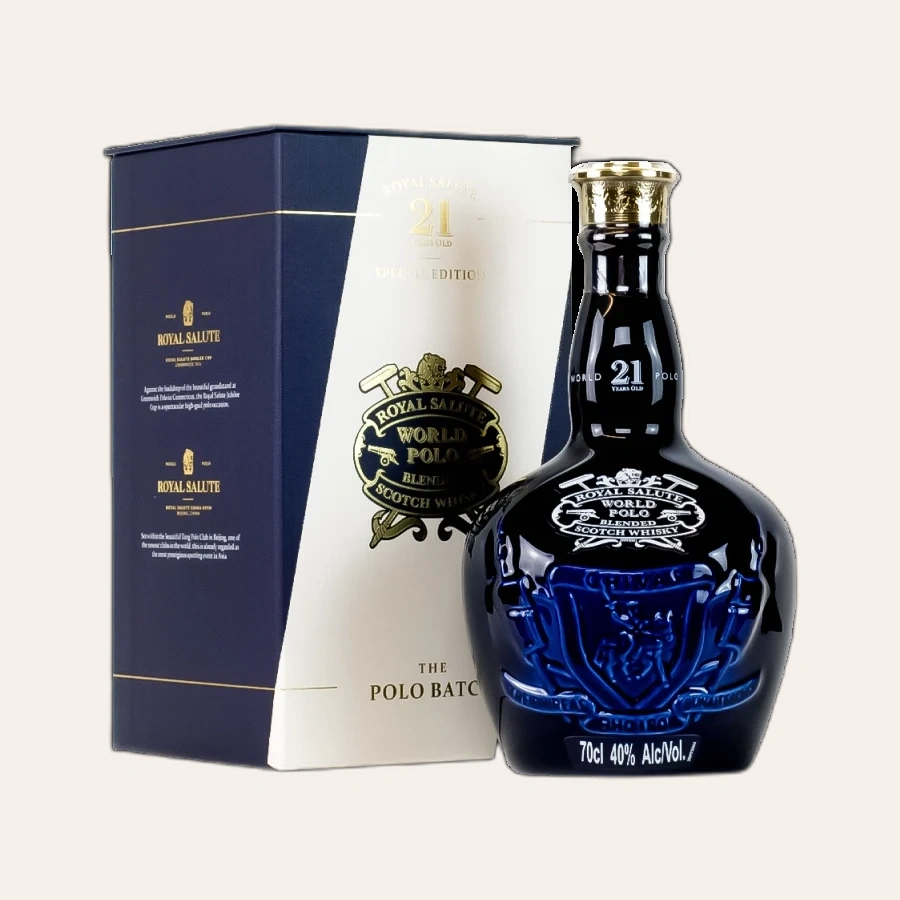 Rượu Whisky Royal Salute 21 Year Old - The Polo Edition 2016