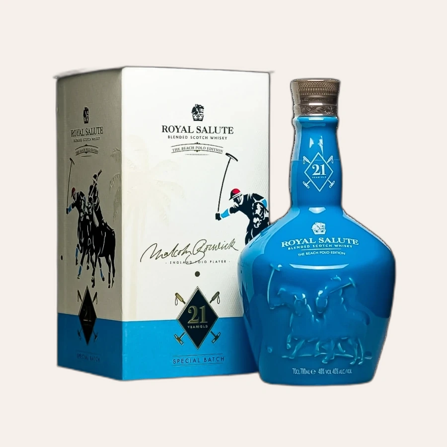 Rượu Whisky Royal Salute 21 Year Old - The Polo Edition 2018