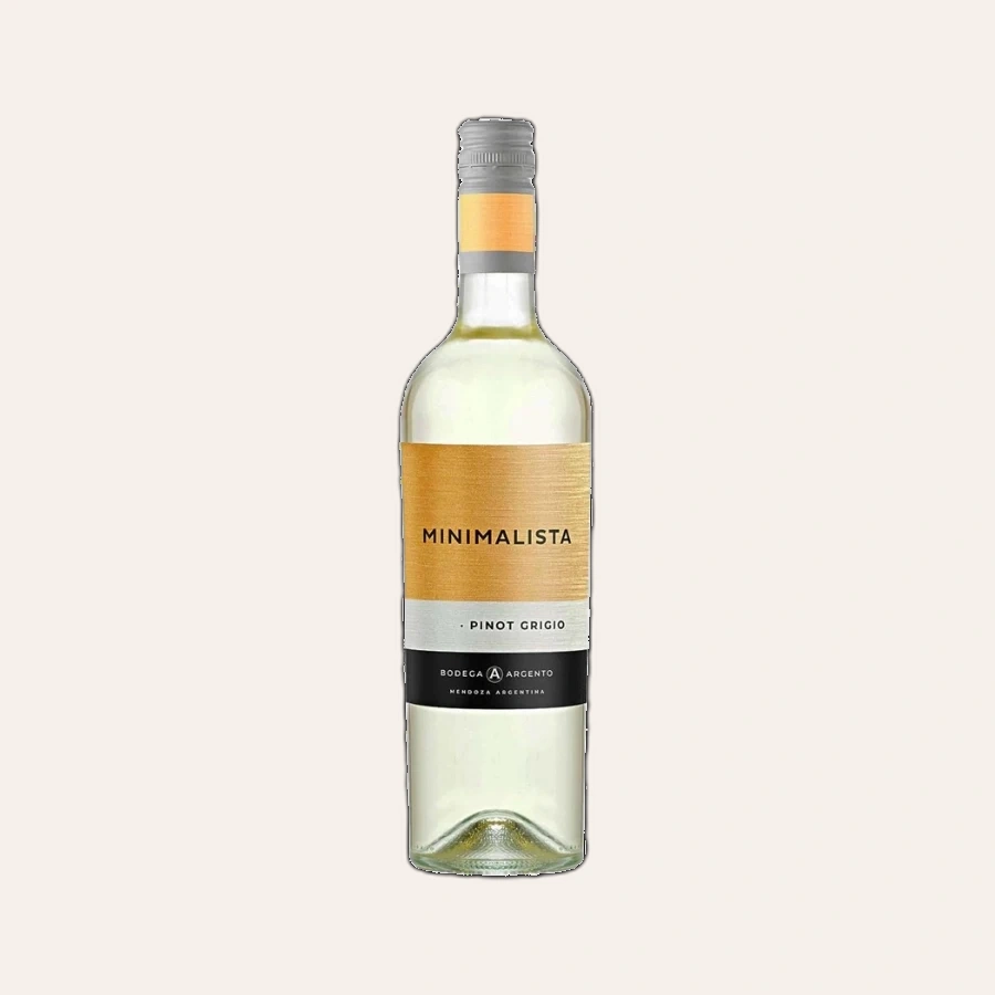 Rượu Vang Trắng Argentina Bodega Argento Minimalista Pinot Grigio