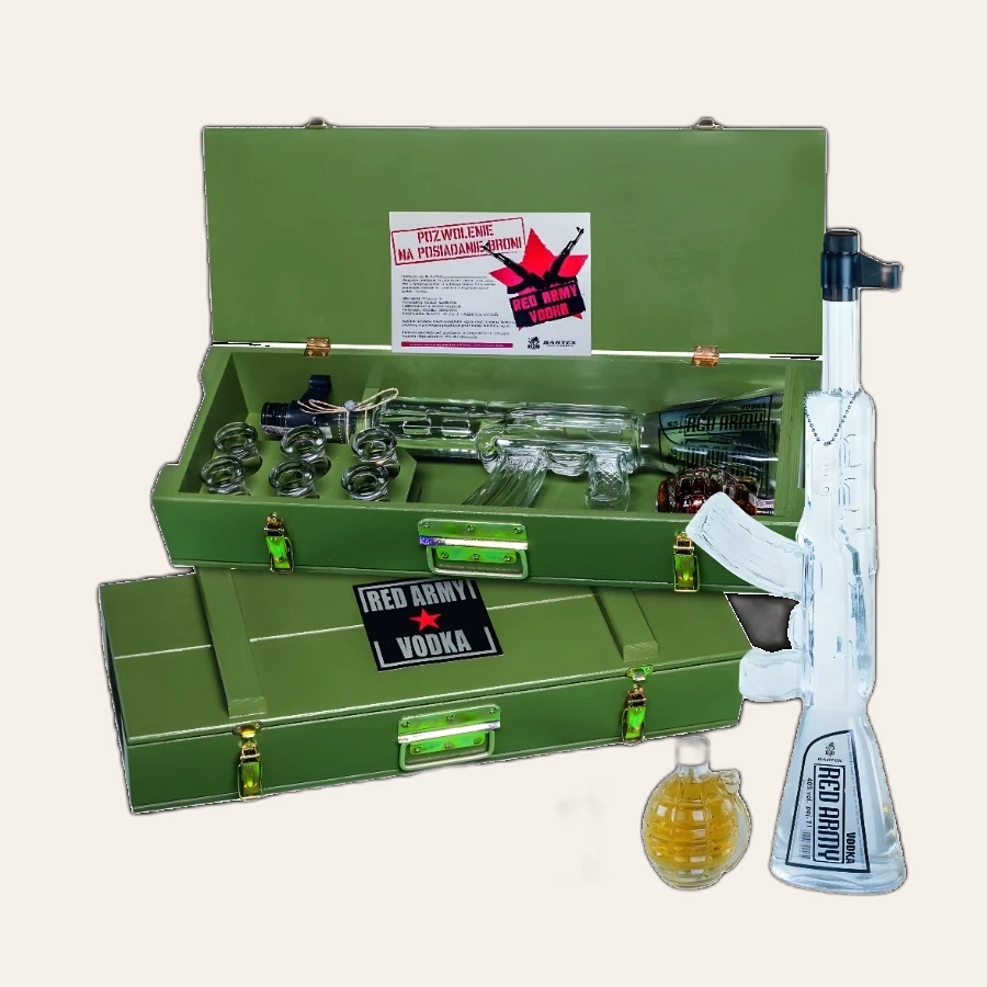Rượu Vodka Nga Red Army AK 47 Kalashnikov