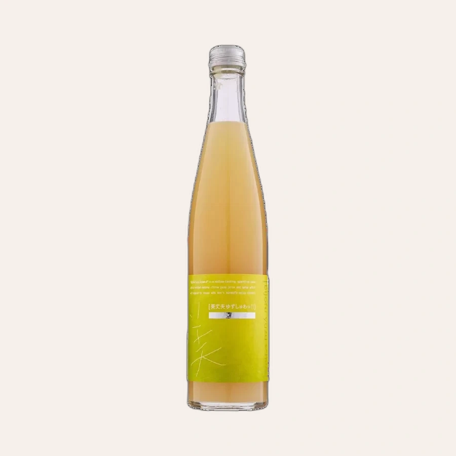 Rượu Sparkling Sake Nhật Bijofu Yuzu Schwa