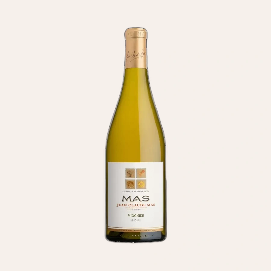 Rượu Vang Trắng Pháp Jean Claude Mas Viognier Le Pioch