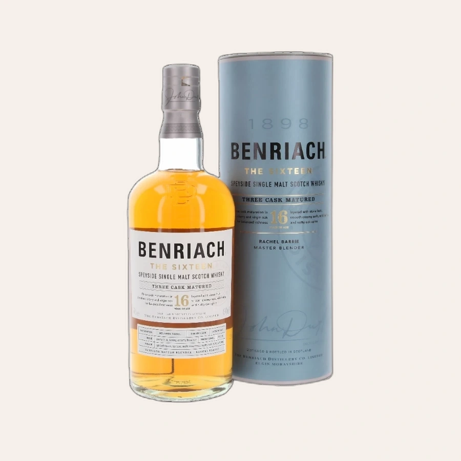 Rượu Whisky Benriach 16 Year Old Three Cask Matured