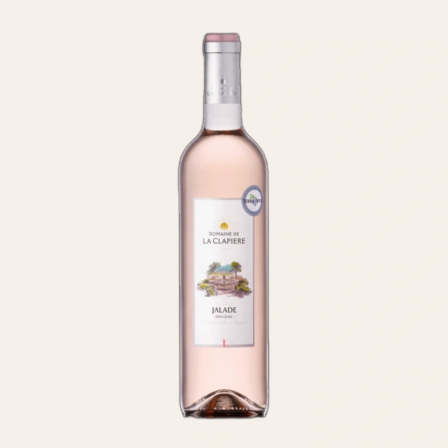Rượu Vang Hồng Pháp Domaine De La Clapiere Jalade Rose Terra Vitis - Sustainable