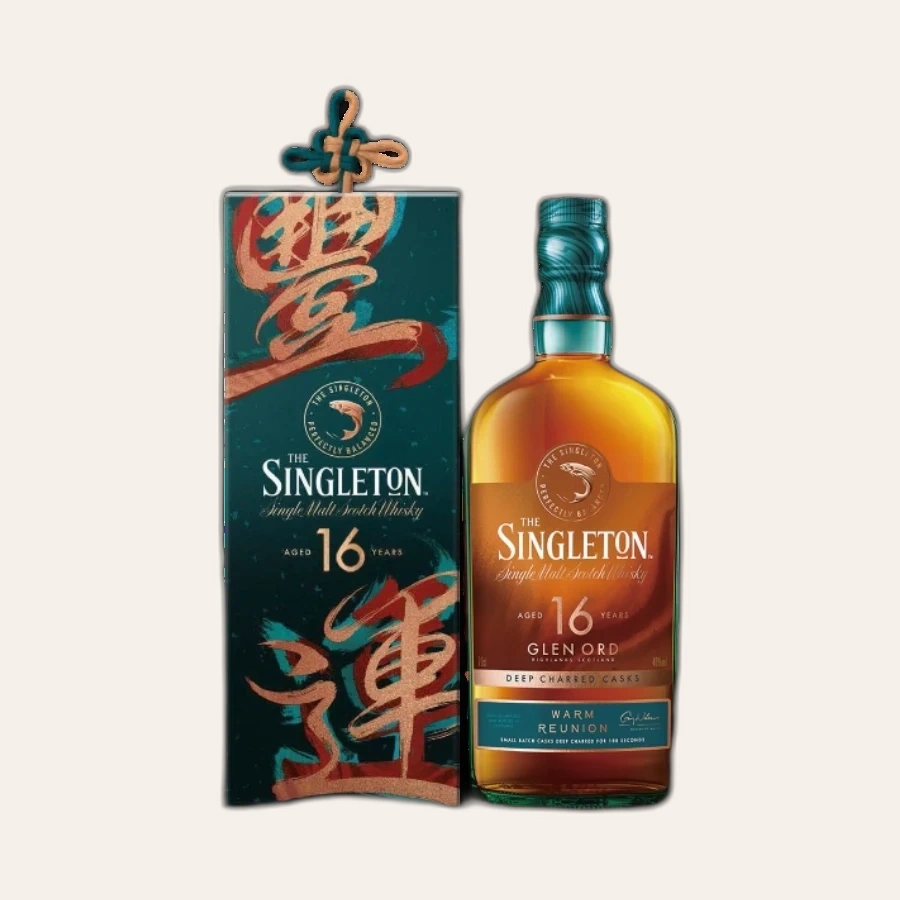 Rượu Whisky Singleton Glen Ord 16 Year Old Deep Charred Cask Hộp Quà Tết 2026