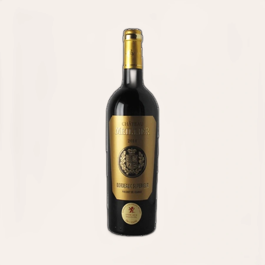 Rượu Vang Đỏ Pháp Chateau Meillier Bordeaux Superieur Rouge