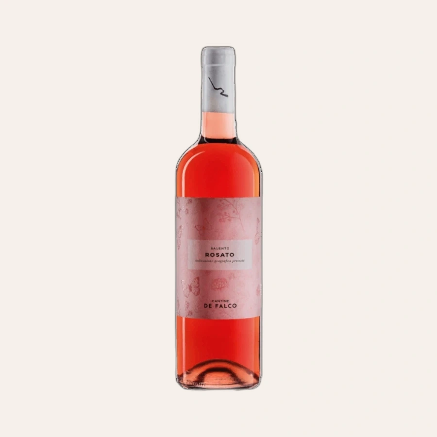 Rượu Vang Hồng Ý Cantine De Falco Rosato Salento IGP