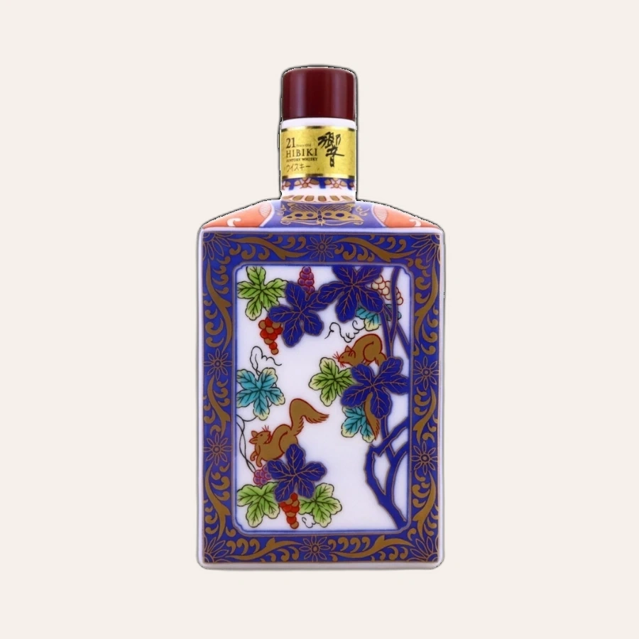 Rượu Whisky Nhật Hibiki 21 Year Old Arita Ceramic Decanter 2010 Release