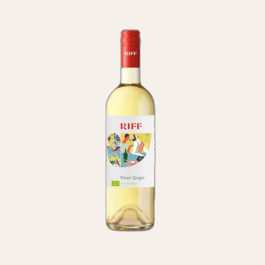 Rượu Vang Trắng Ý Progetto Lageder Cantina Riff Pinot Grigio