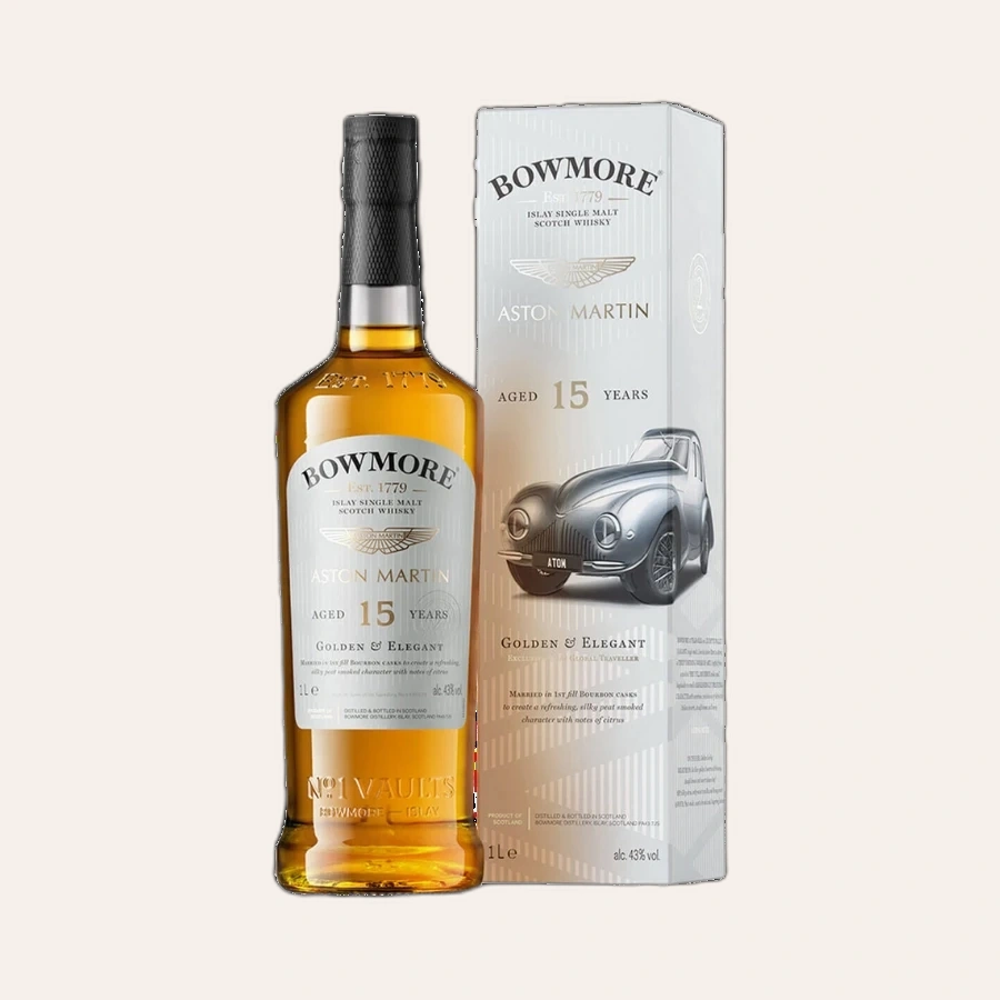 Rượu Whisky Bowmore 15 Year Old Aston Martin