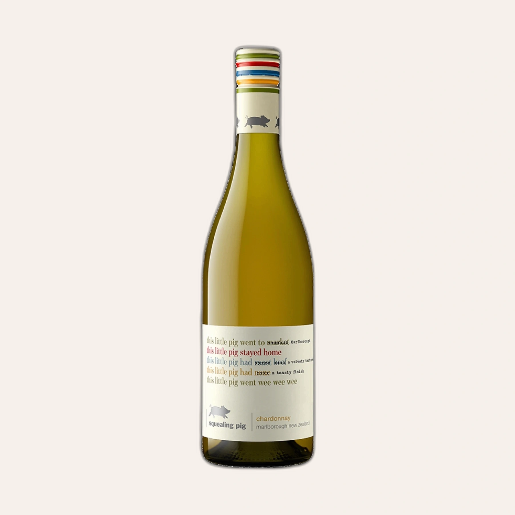 Rượu Vang Trắng New Zealand Squealing Pig Chardonnay
