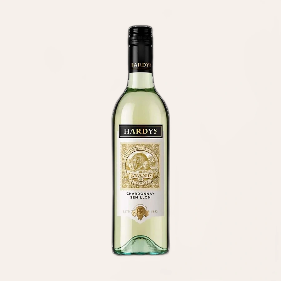Rượu Vang Trắng Úc Stamp Chardonnay Semillon By Hardys