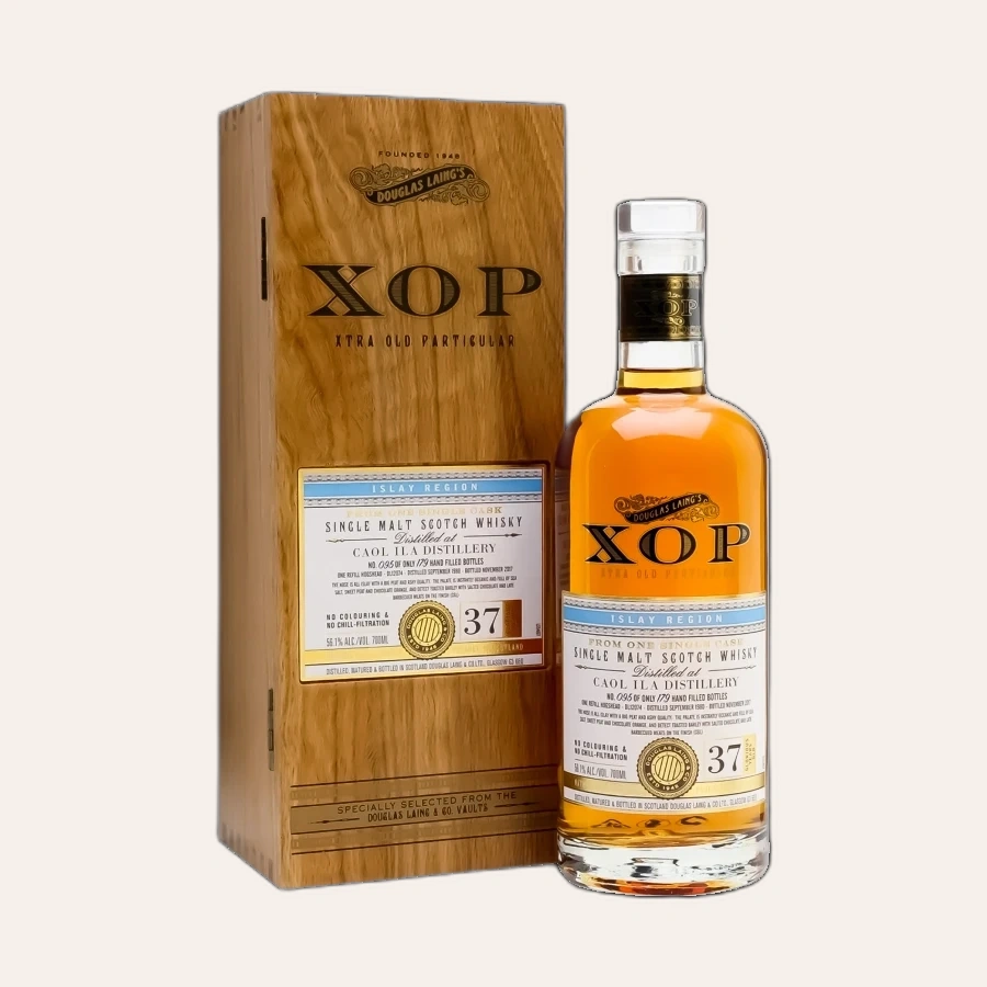 Rượu Whisky Caol Ila 37 Year Old XOP 1980 Vintage Single Cask