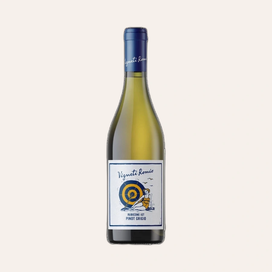 Rượu Vang Trắng Ý Vigneti Romio Pinot Grigio Rubicone