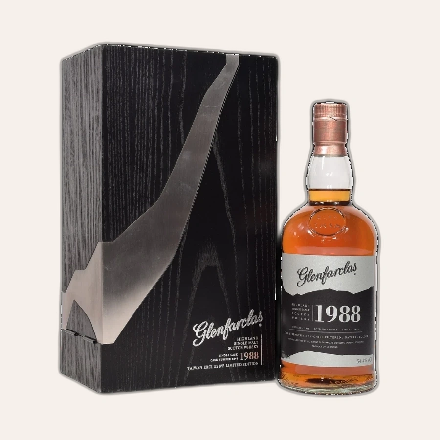 Rượu Whisky Glenfarclas 1988 Cask No.6844 Taiwan Exclusive