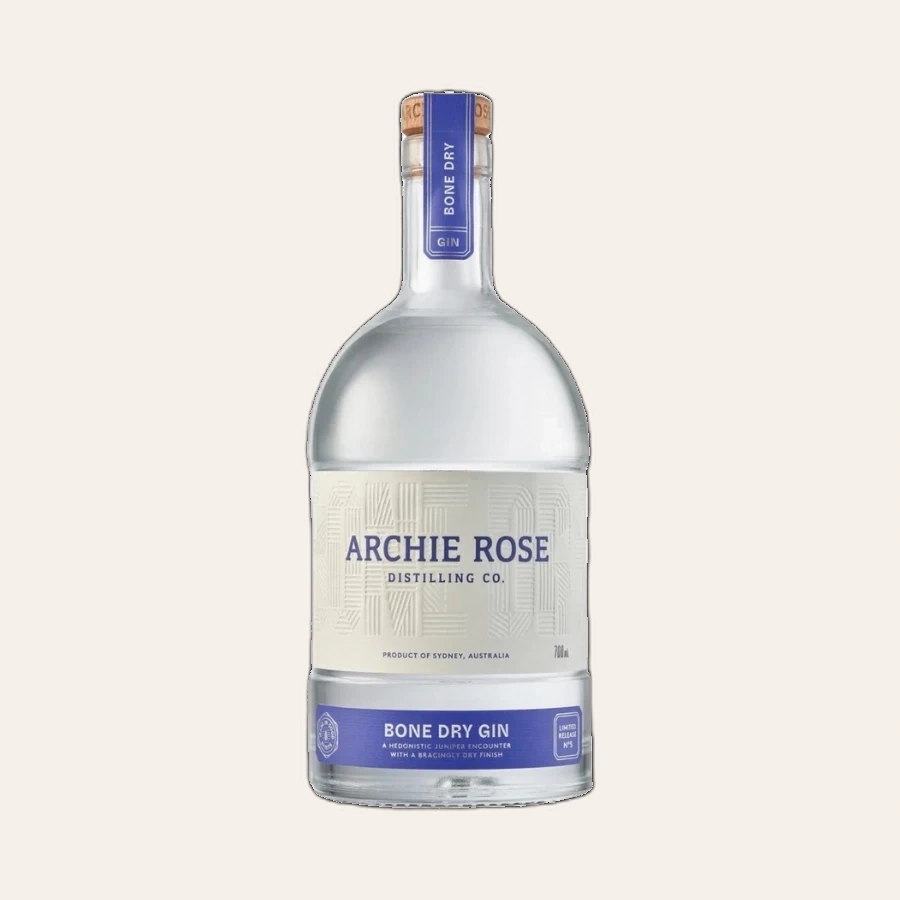Rượu Gin Úc Archie Rose Bone Dry Gin