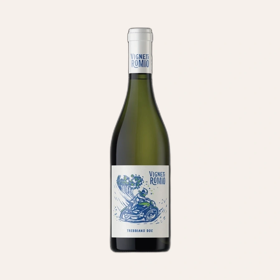 Rượu Vang Trắng Ý Vigneti Romio Romagna Trebbiano
