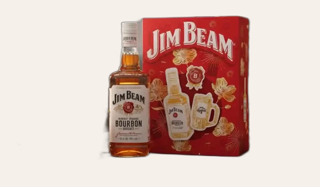 Whisky Hoa Kỳ Jim Beam White Hộp Quà Tết 2026