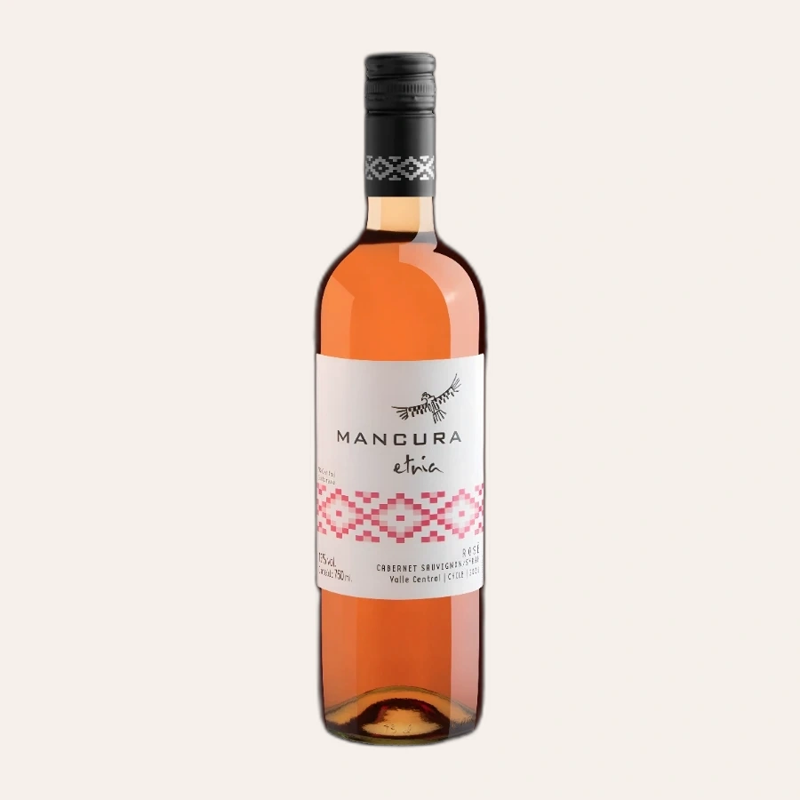 Rượu Vang Hồng Chile Mancura Etnia Rose