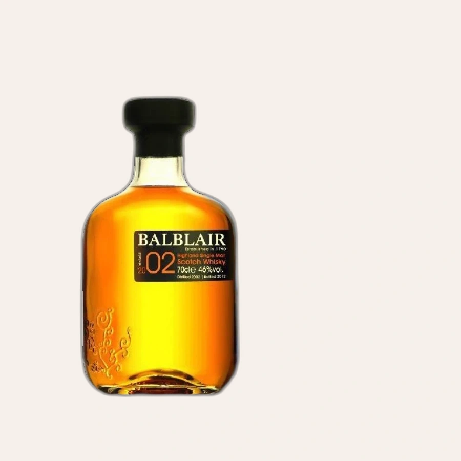 Rượu Whisky Balblair 10 Year Old 2002
