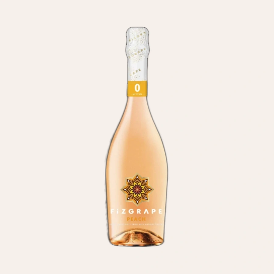 Rượu Sparkling Ý Fizgrape Peach Sparkling Alcohol Free