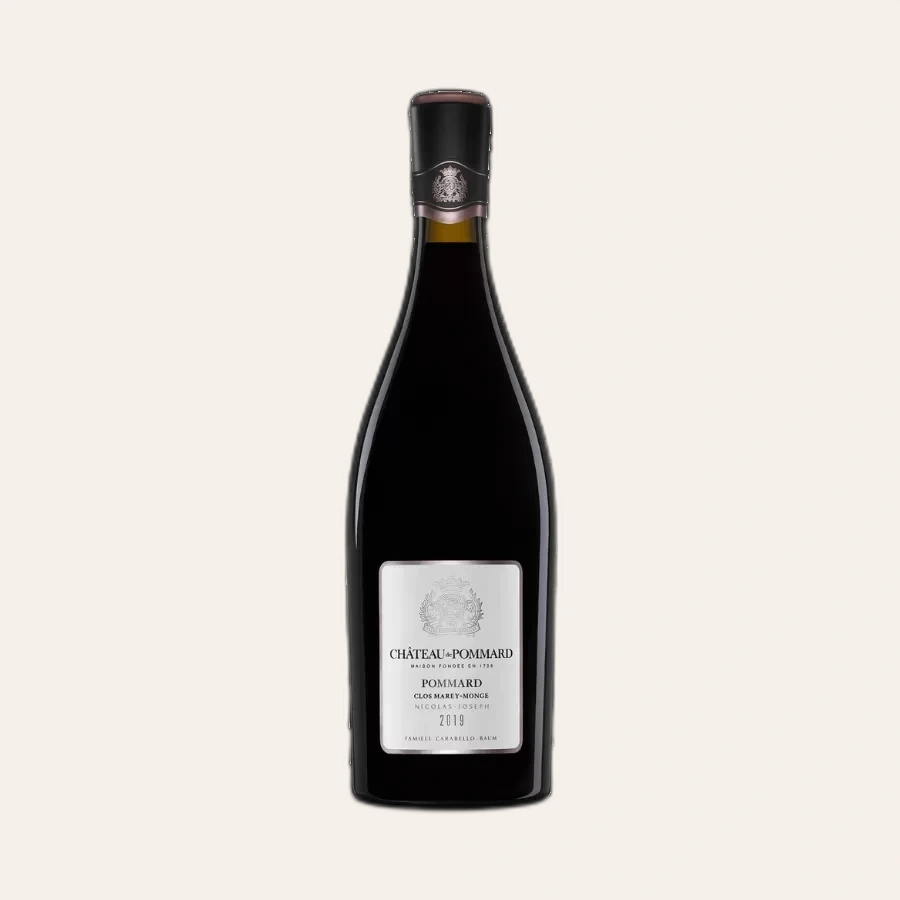 Rượu Vang Đỏ Pháp Chateau de Pommard Clos Marey-Monge Nicolas Joseph