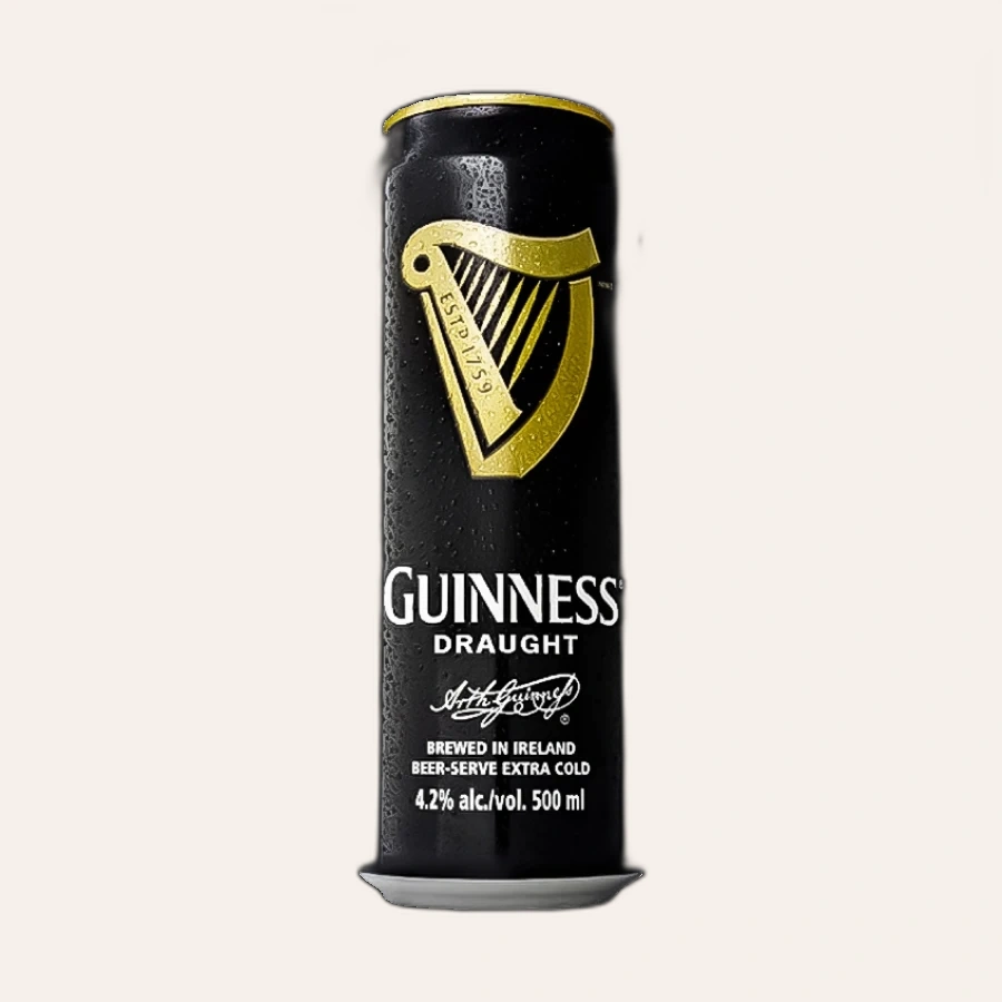 Bia Ireland Guinness Draught 4.2% 500ml