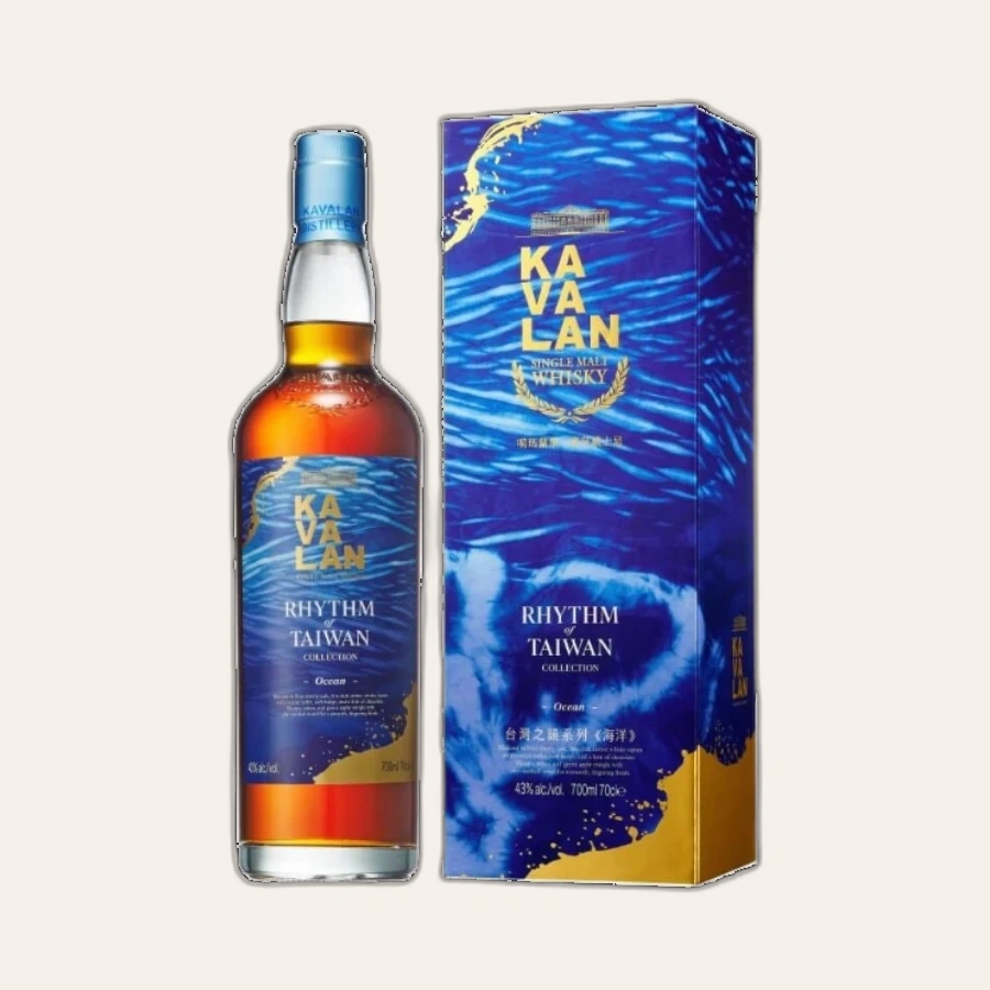 Rượu Whisky Kavalan Rhythm of Taiwan Collection Ocean